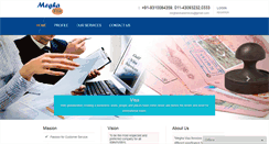 Desktop Screenshot of meghavisa.com